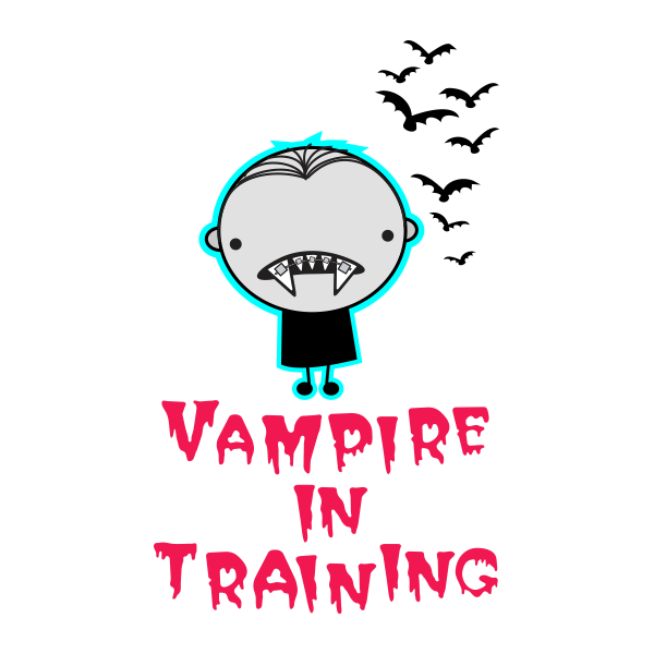 Vampire in Training Lettering